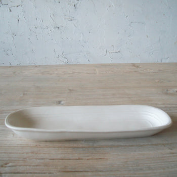 צלחת אובלית קטנה להגשה