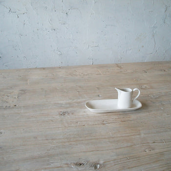 צלחת אובלית קטנה להגשה