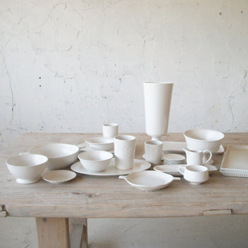 צלחת מרק עגולה בינונית