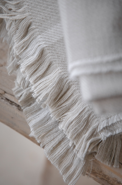 כרבולית/ שמיכה סרוגה משבצות