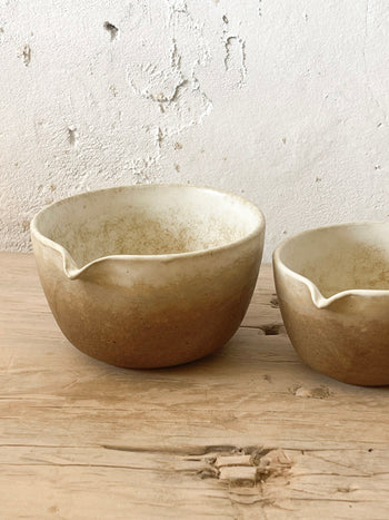 רביעיית כלי קרמיקה  עגול להגשה