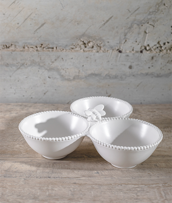 קערית דבורה שלישייה