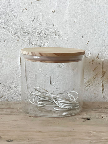 כלי אחסון מזכוכית דקה