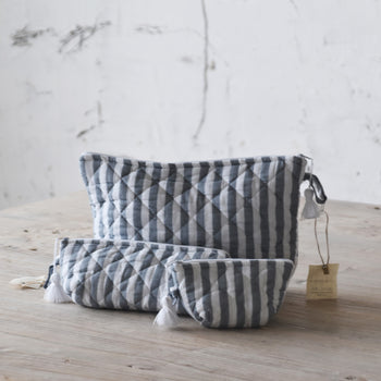 תיק רחצה / קלמר גדול קוילט