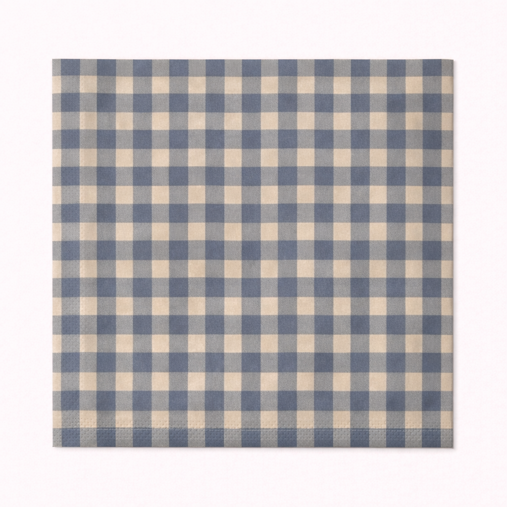 מפיות נייר פפיטה  כחול