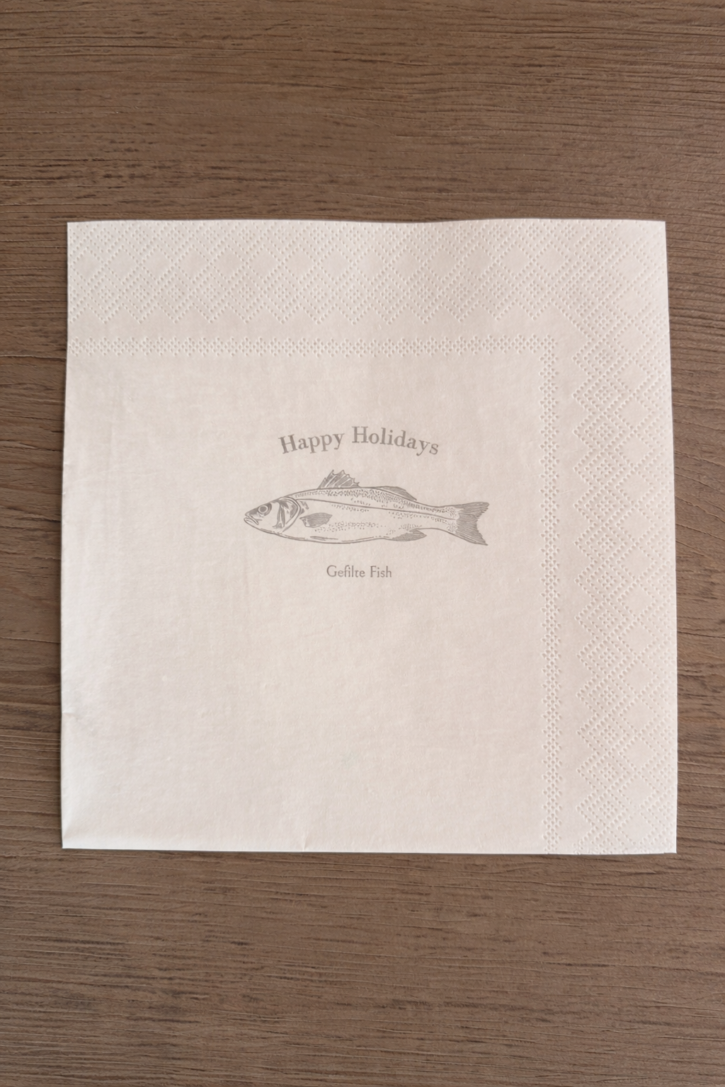 מפיות נייר גפילטע  לבן