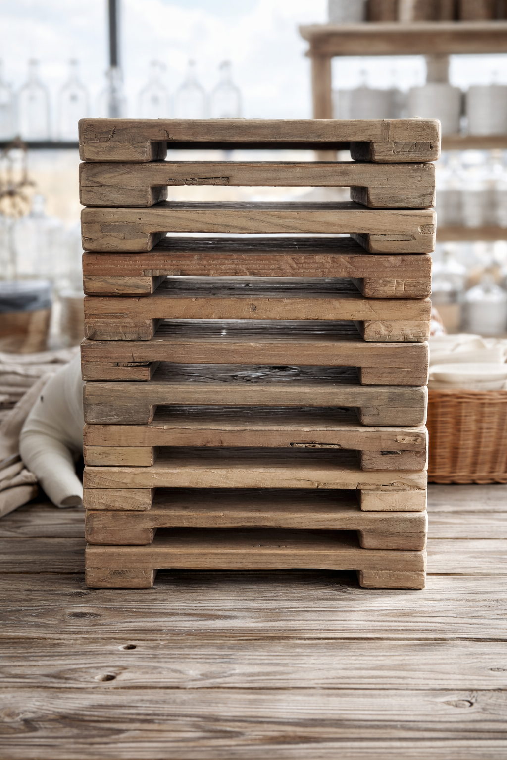 משטח הגבהה עץ