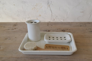 כוס מברשת שיניים אמייל