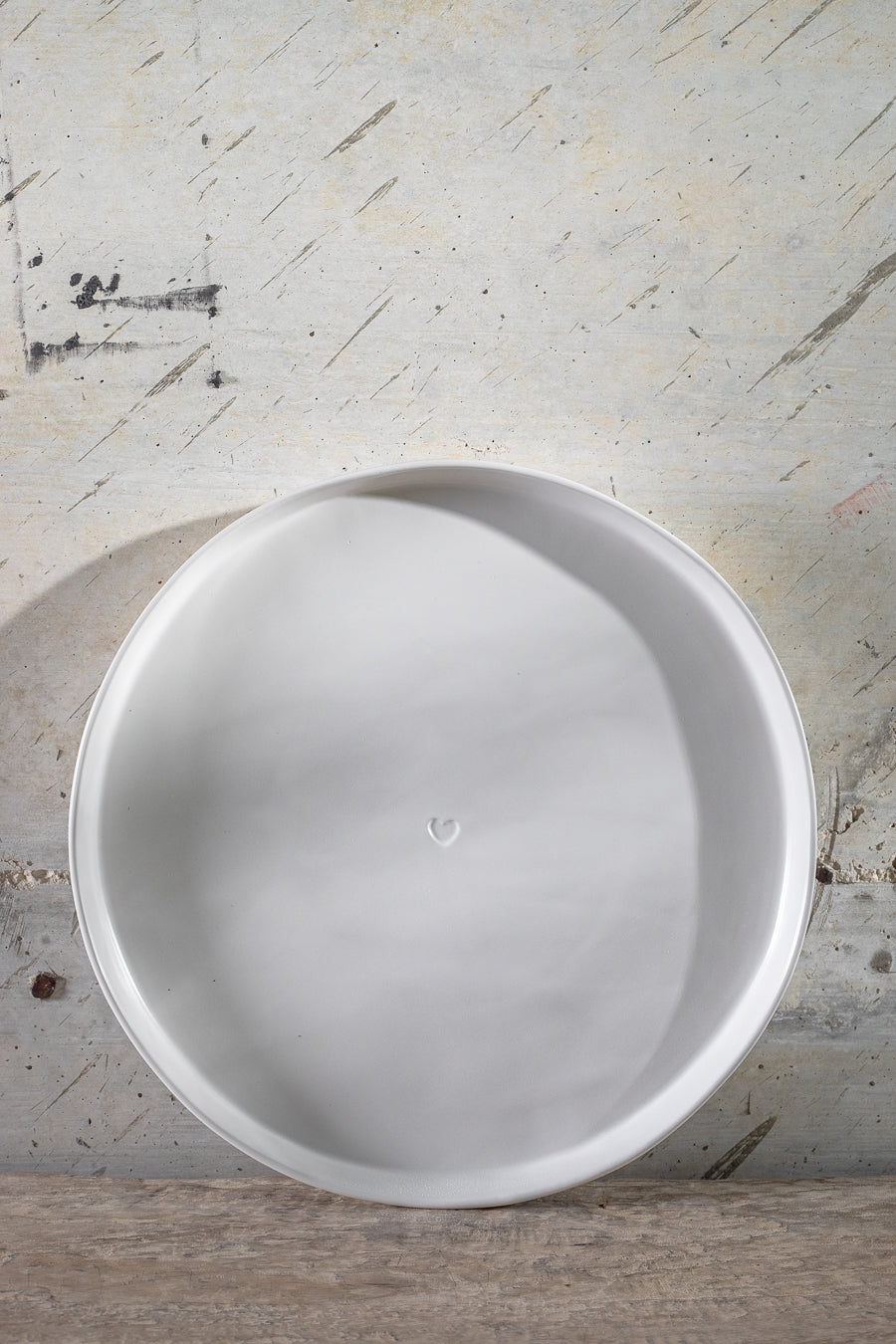 צלחת הגשה לב