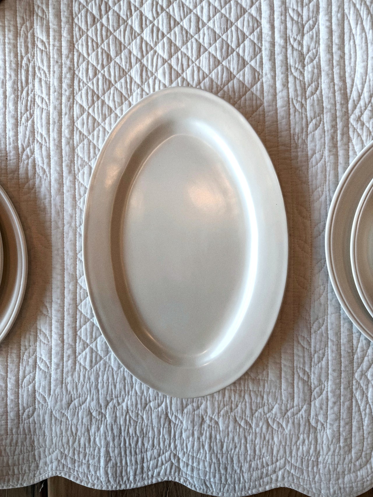 צלחת אובלית גדולה