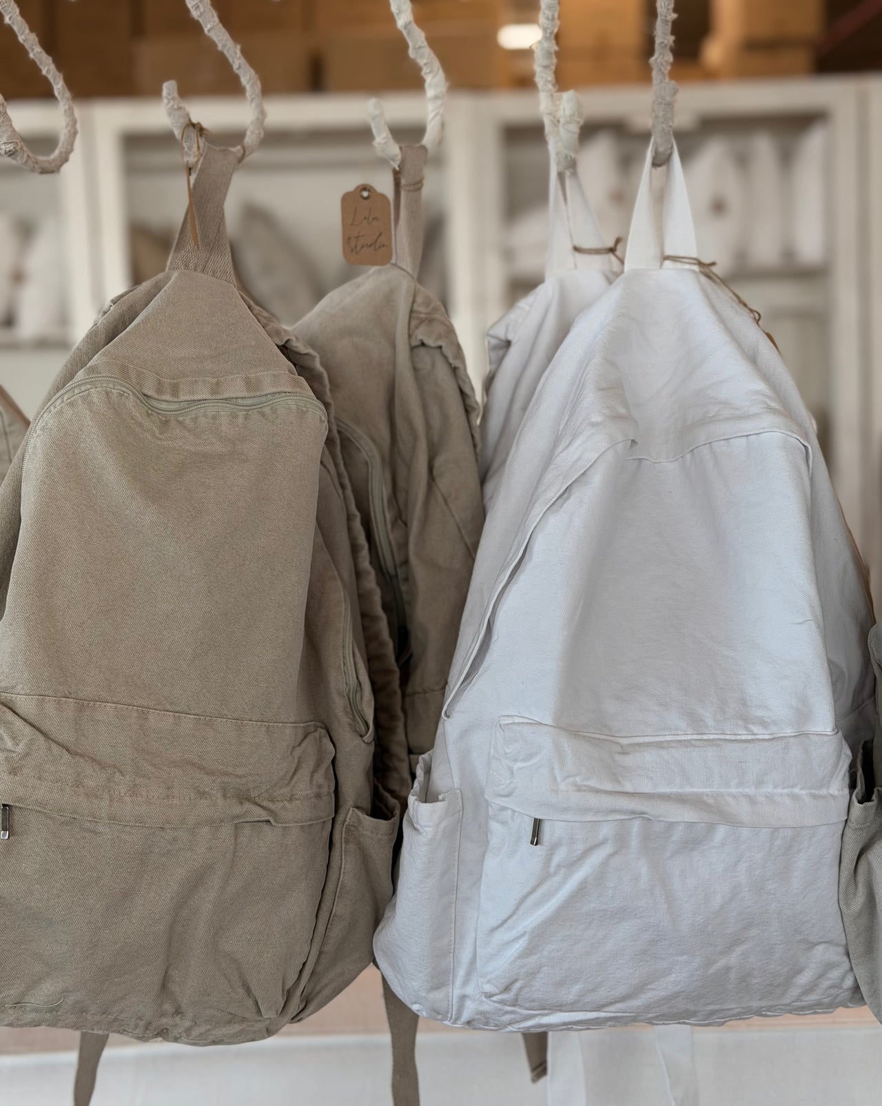 תיק גב כתנה