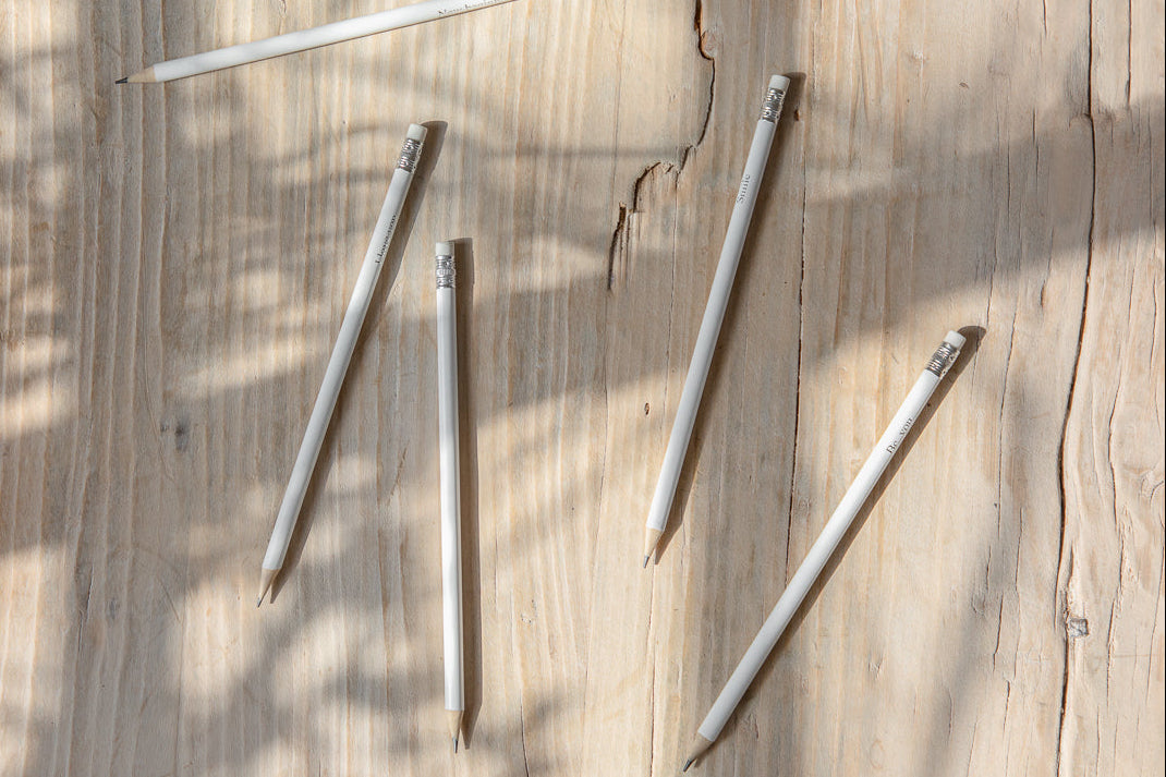 מארז חמישה עפרונות לבבות