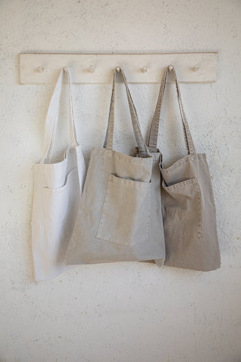 תיק כתנה כיס קדמי