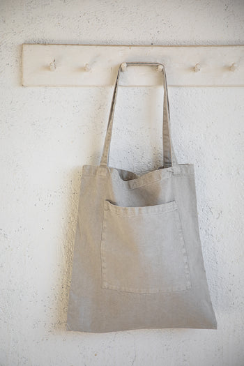 תיק כתנה כיס קדמי