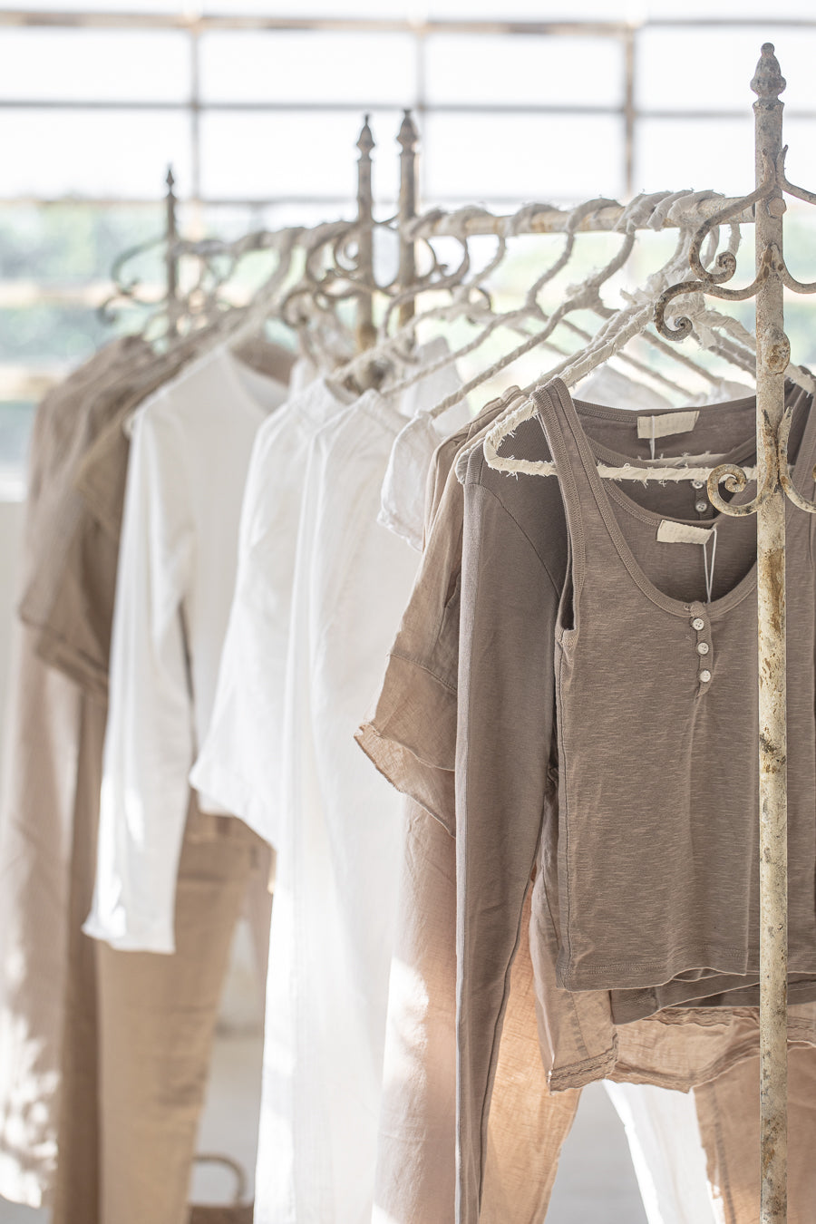 גופיית כותנה כפתורים