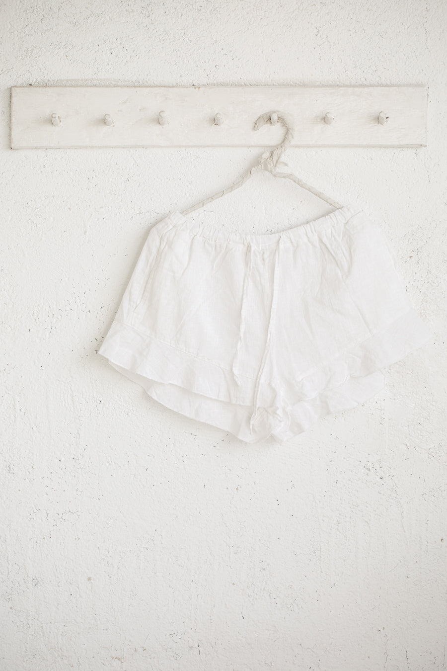 מכנסי פשתן קצרות מלמלה