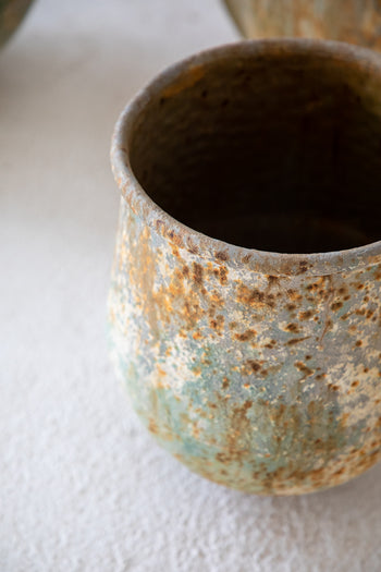 כד פח חלודה בארבע מידות