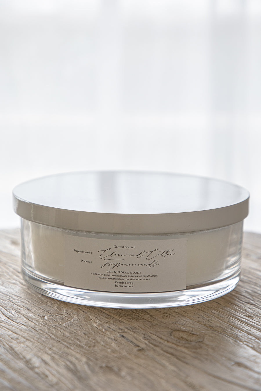 נר מכסה פח 890 גר׳