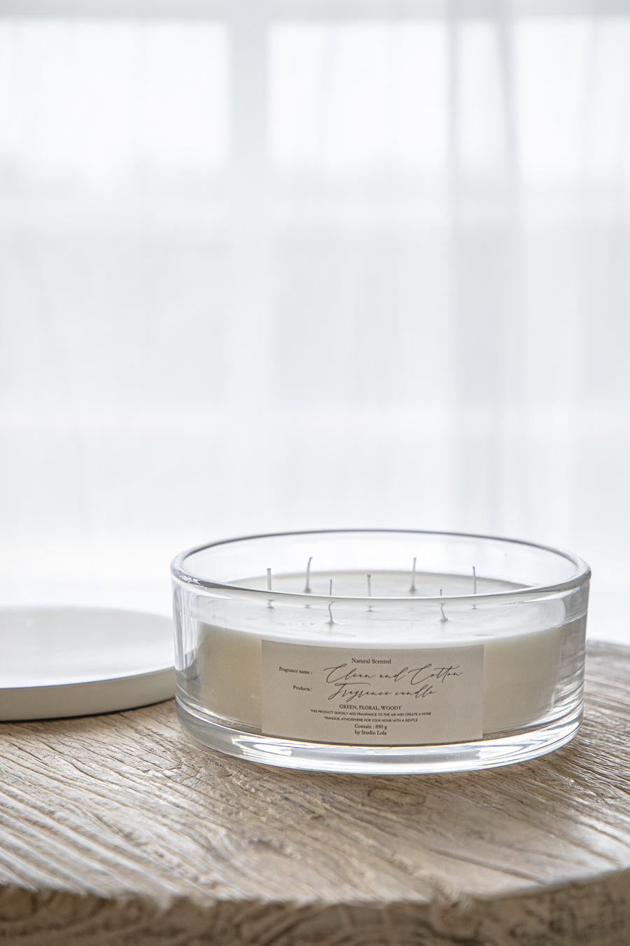 נר מכסה פח 890 גר׳