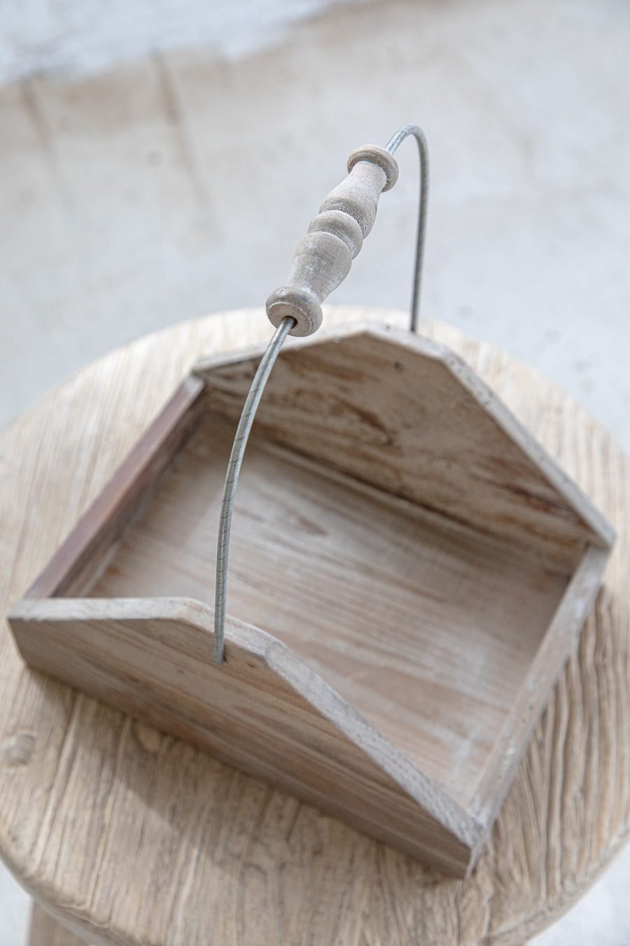 מתקן עץ ידית