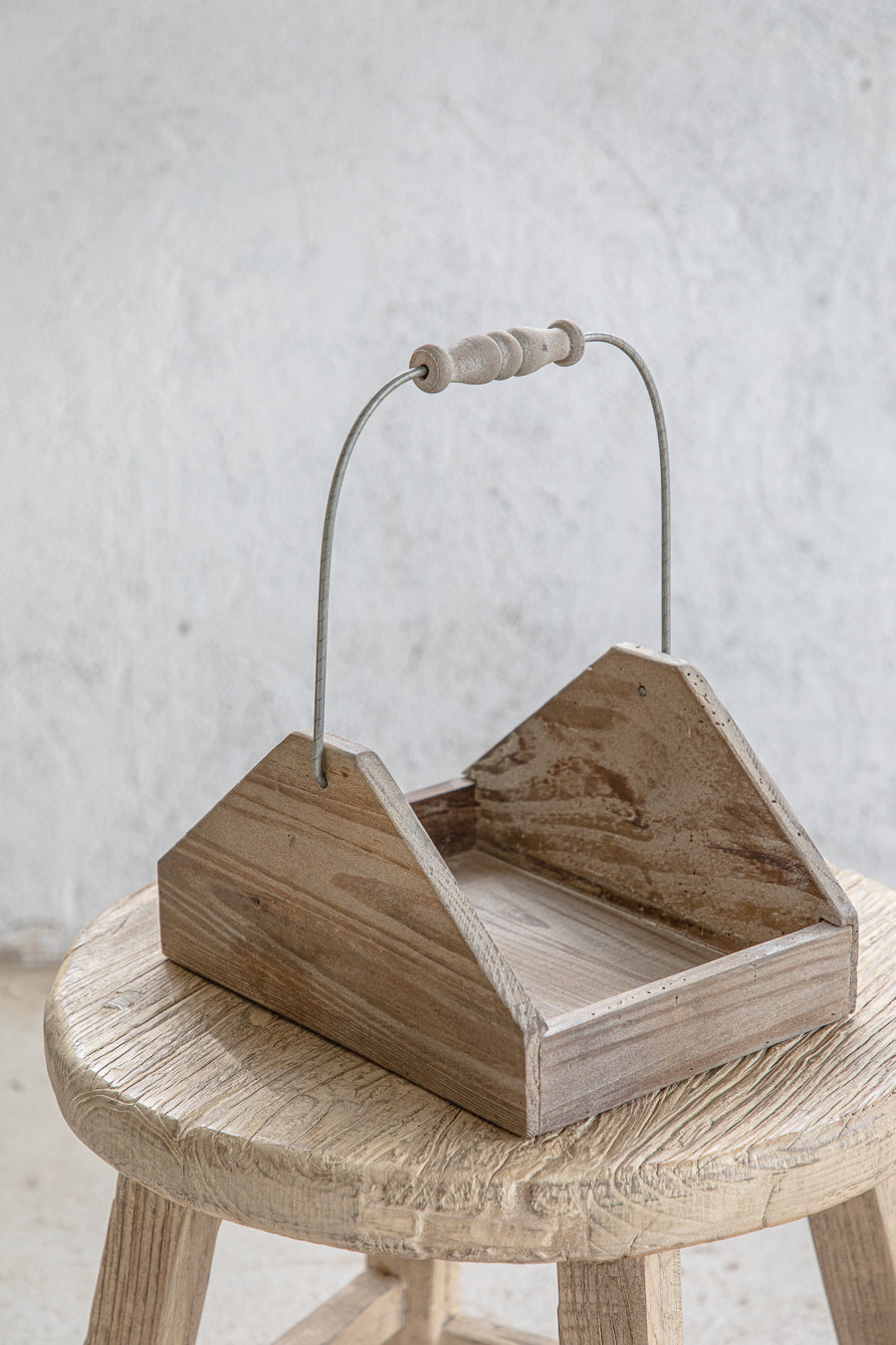 מתקן עץ ידית