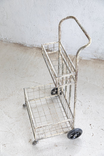 עגלת ברזל 4 גלגלים