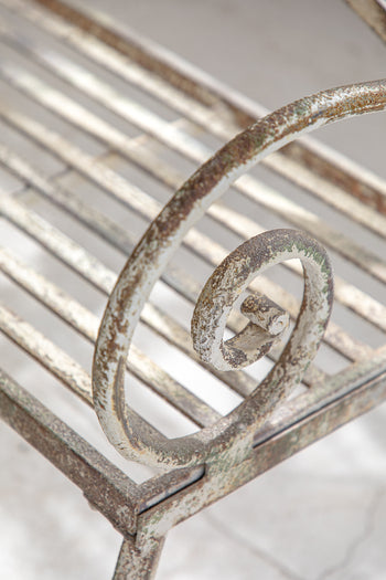 ספסל מתכת איקס