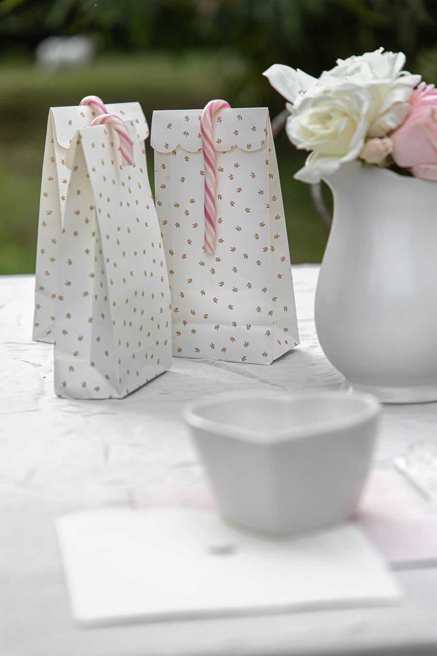 שקית מתנה פרחים