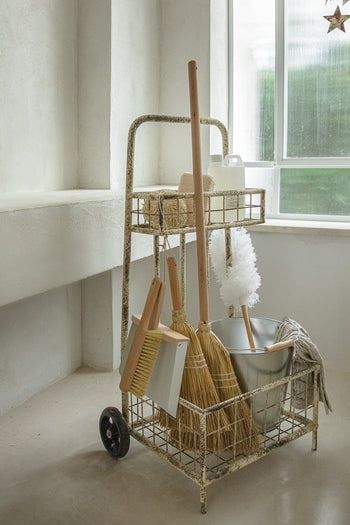 עגלת ברזל 4 גלגלים