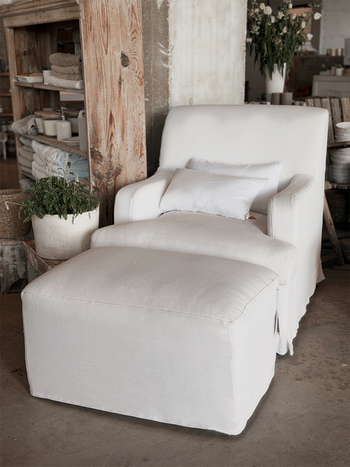 כורסת פשתן פרובנס