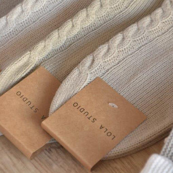 גרביים צ'אנקיות לבית בדוגמת צמה