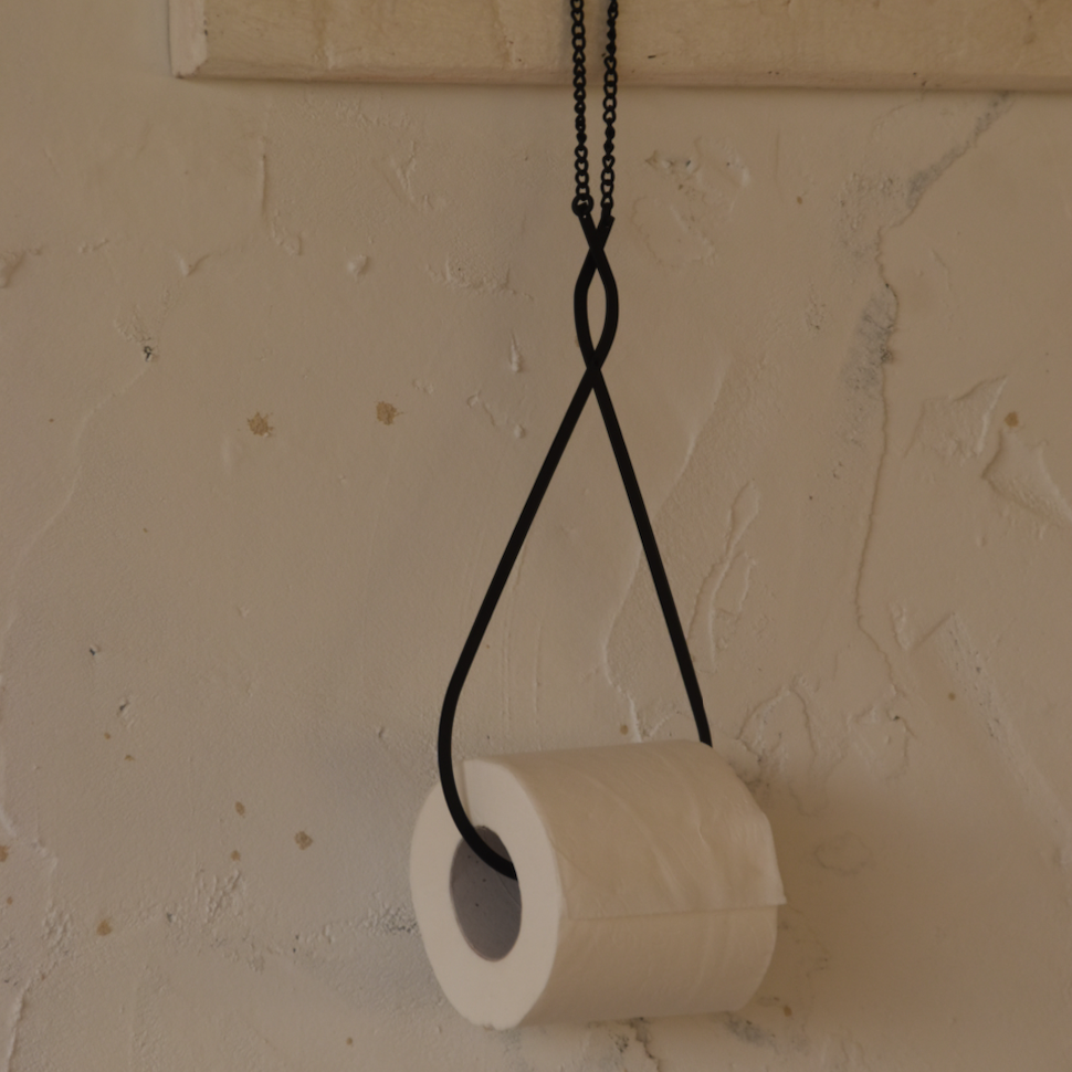 מתקן תליה לנייר טואלט