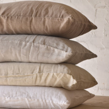 60X90 כרית פשתן גס