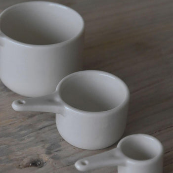 שלישיית כפות מידה מקרמיקה