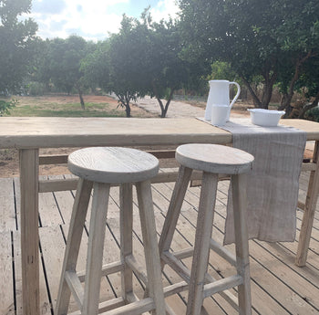 קונסולה מעץ ממוחזר