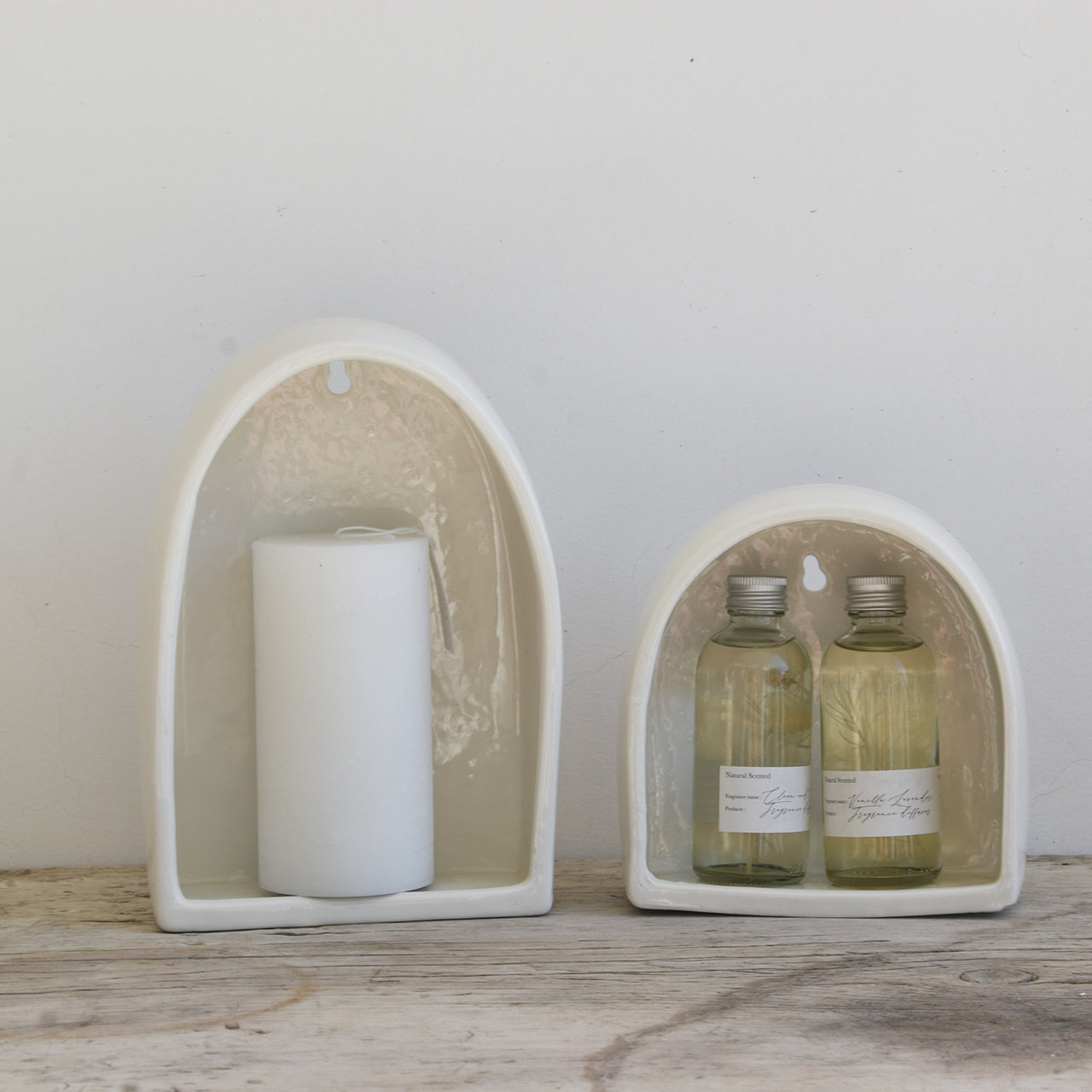 מדפון קרמיקה קטן נמוך